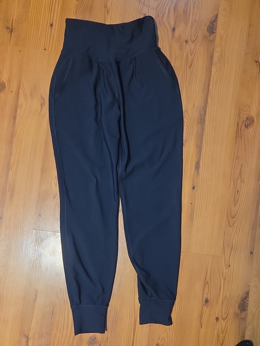 Old Navy Navy Blue High-Waist Jogger Pants